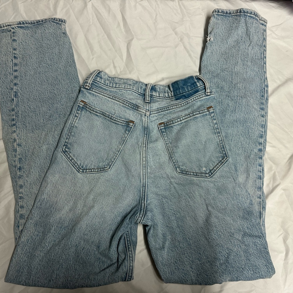 Abercrombie & Fitch Light Wash Relaxed Men’s Jeans 27/XL length curve love